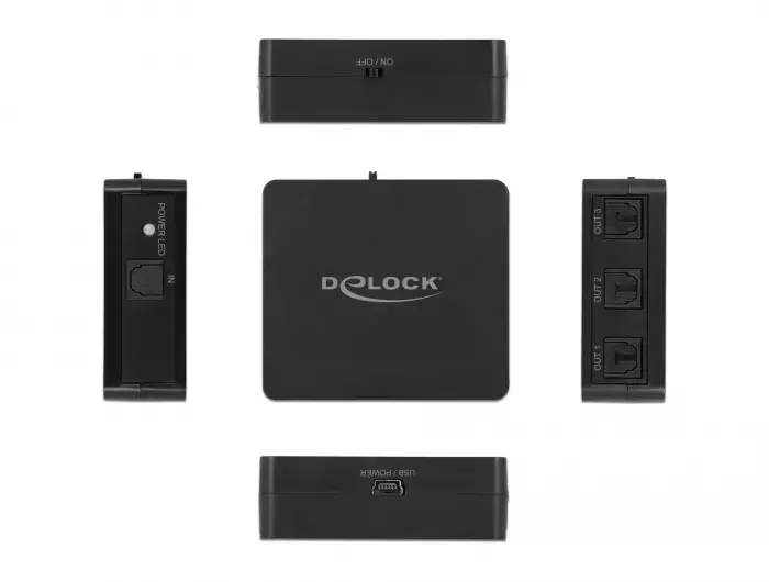 S/PDIF TOSLINK сплиттер DeLOCK 63397 Photo 2