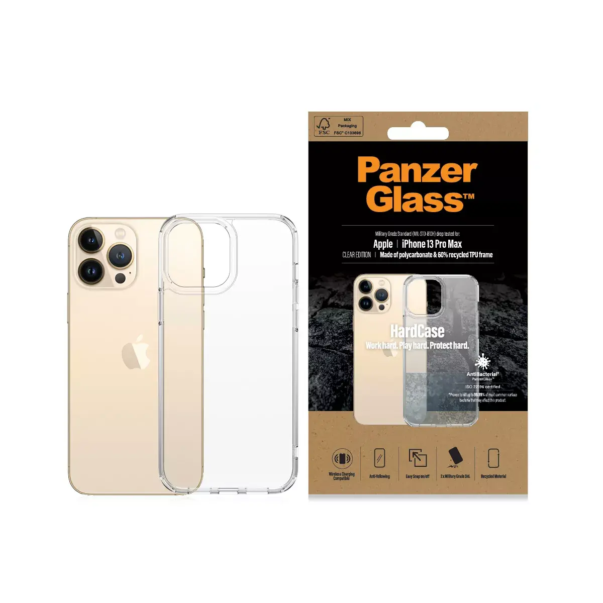 Чехол PanzerGlass HardCase Apple iPhone 13 Pro Max Photo 3
