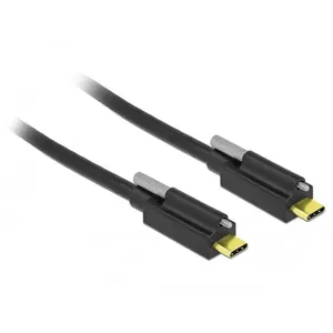 USB Type-C Cable DeLOCK 84138 2m Black