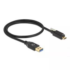 USB кабель Type-A male к Type-C male DeLOCK 84025 0.5m