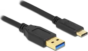 Cable DeLOCK SuperSpeed USB (USB 3.2 Gen 2) Type-A to Type-C 2 m