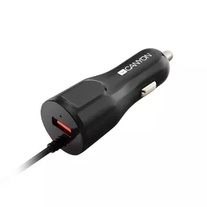 Lādētājs Canyon CNE-CCA033 Viedtālrunis Planšetdators Melns Lightning USB Ātrā uzlāde