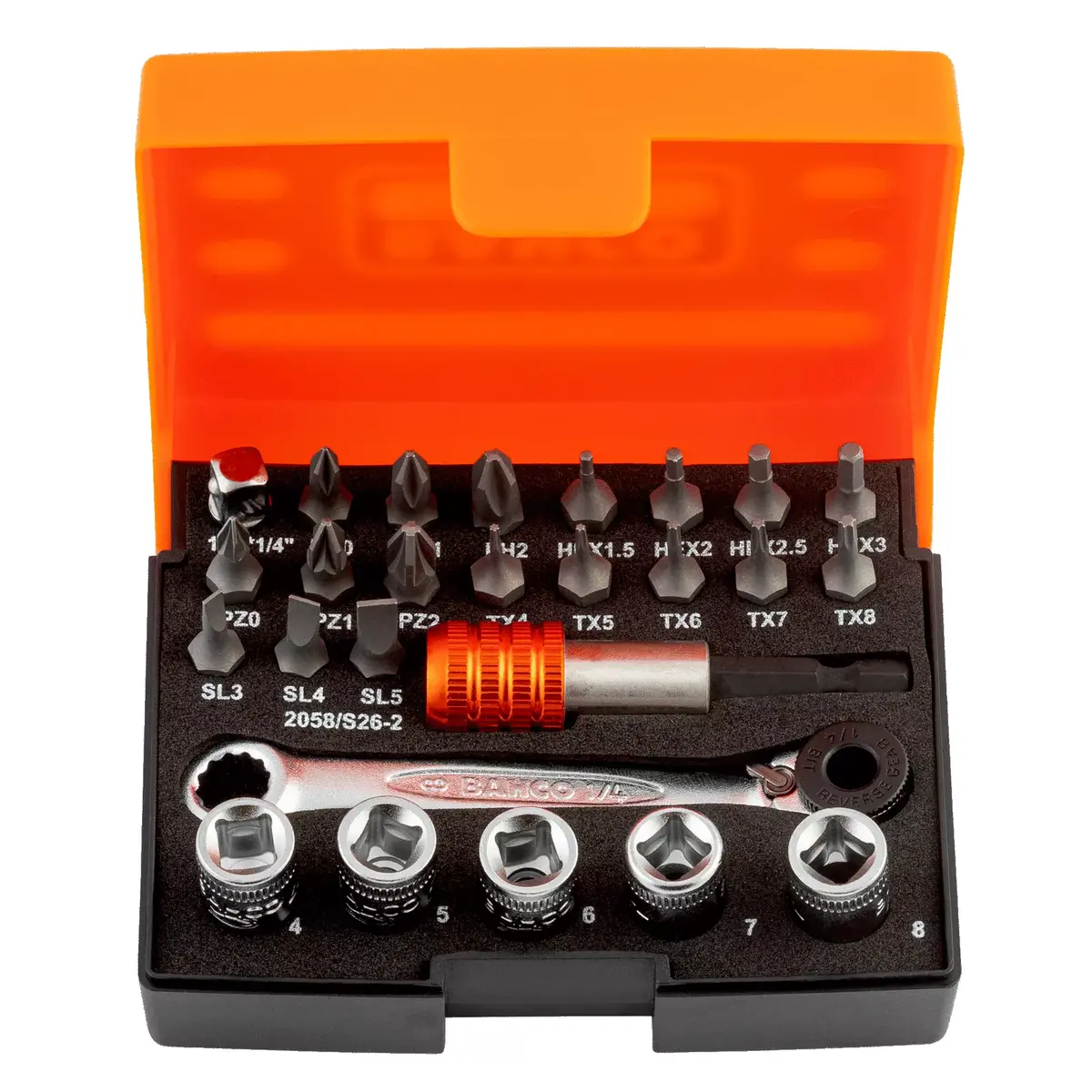 Socket set Bahco 2058/S26-2 Photo 2