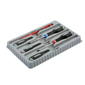 Manual screwdriver set BAHCO BE-9871 — combination screwdrivers, package 365×220×38 mm