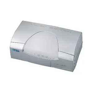 Video switch ATEN VS491 VGA 4-in 1-out, 4x HDB-15 in, 1x HDB-15 out, metal/plastic, silver