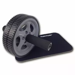 Тренажёр для пресса Tunturi 14TUSFU270 Home Core wheels, компактный 230×600×260 мм