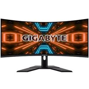 Gigabyte G34WQC A monitori 86,4 cm (34") 3440 x 1440 pikseļi UltraWide Quad HD LCD Melns