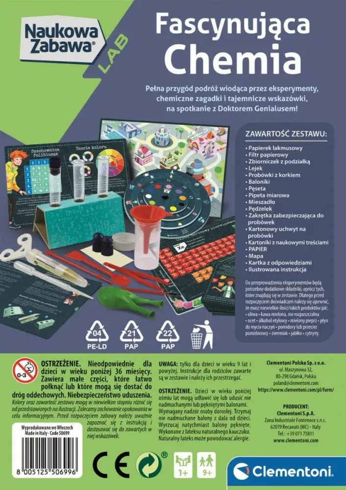 Clementoni Fascinating Chemistry 50699 science kit Photo 2