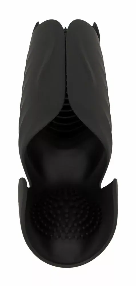 Masturbator Rebel Silicone Black — 3-segment vibrator Photo 3