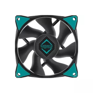 Iceberg Thermal IceGALE Xtra Datora korpusam Ventilators 8 cm Melns 1 pcs