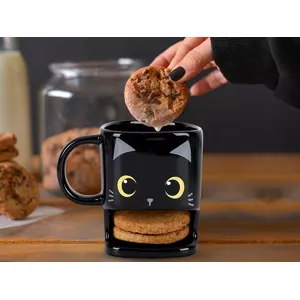 Ceramic mug I-Total Cat 250 ml — 250ml capacity, printed cat design