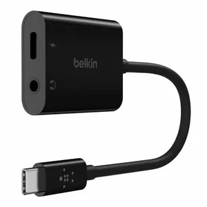 Belkin NPA004BTBK interfeisa centrmezgls USB 3.2 Gen 1 (3.1 Gen 1) Type-C Melns