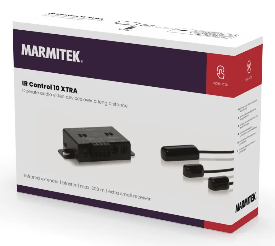 Marmitek IR Control 10 XTRA Infrasarkano Staru Pagarinātājs Photo 8