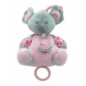 Музыкальная шкатулка TULILO Koala 18 см розовая — музыкальная игрушка для малышей, 18 см