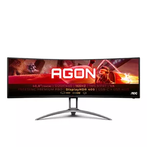 Datora monitors AOC B2 AG493UCX2 48.8" Quad HD LED 5120 x 1440