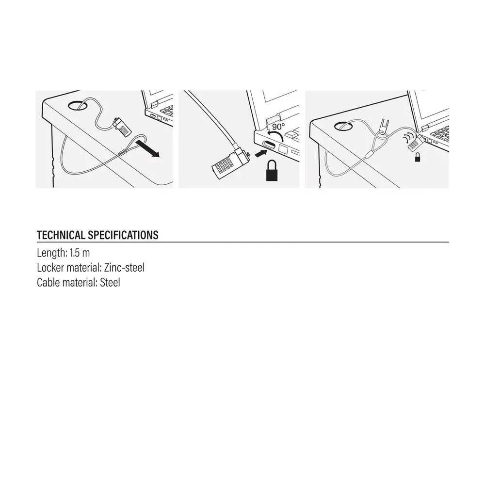 Laptop Lock ACT AC9015 Photo 4