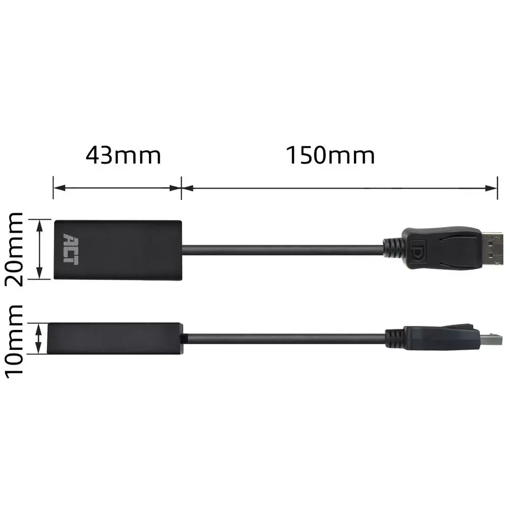 DisplayPort uz HDMI adapteris ACT AC7555 Photo 3