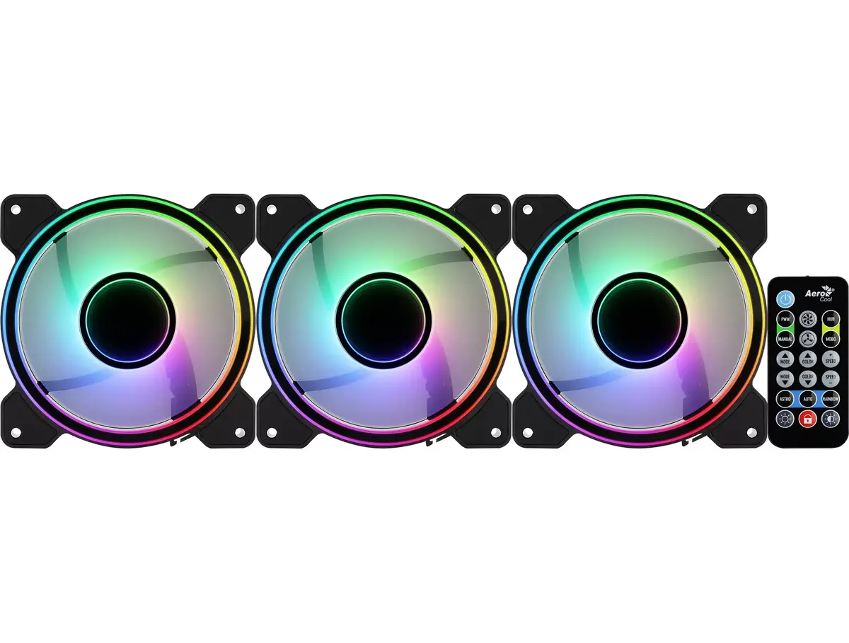 AEROCOOL MIRAGE12PRO 3×120 mm ARGB komplekts Photo 2