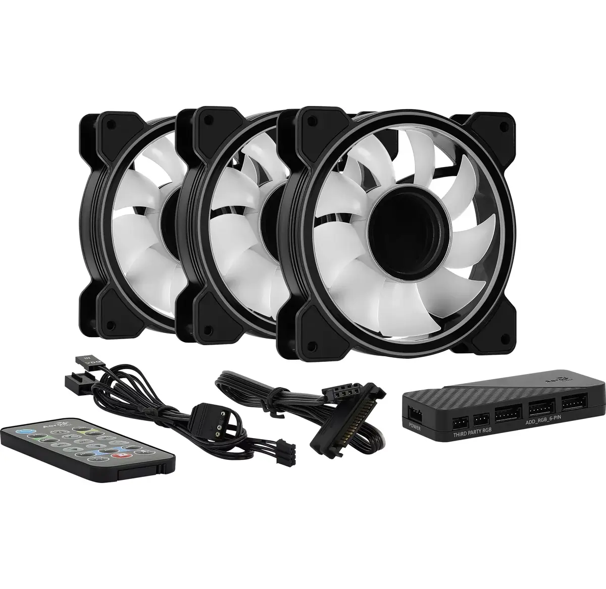AEROCOOL MIRAGE12PRO 3×120 mm ARGB komplekts Photo 7