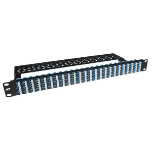 Fiber panel high density ACT FA2101 96 connections 192 fibers LC singlemode OS2