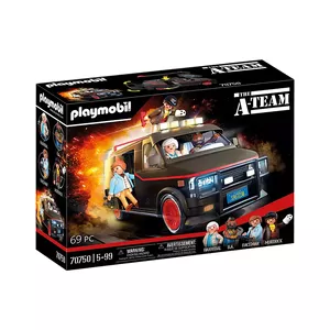 Car & city Playmobil The A-Team Van Black Multicolour 70750