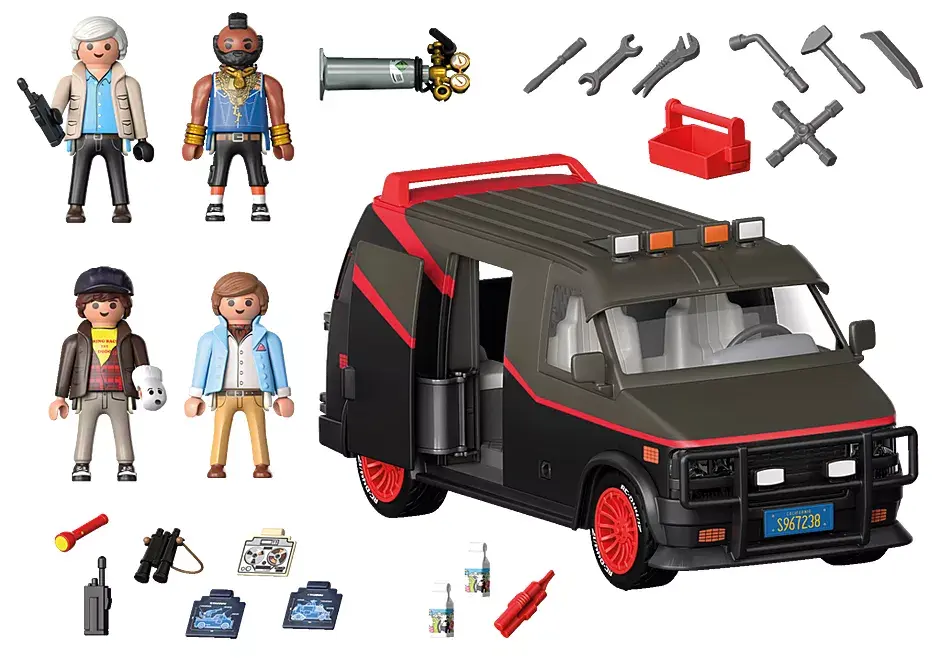 Car & city Playmobil The A-Team Van Photo 2
