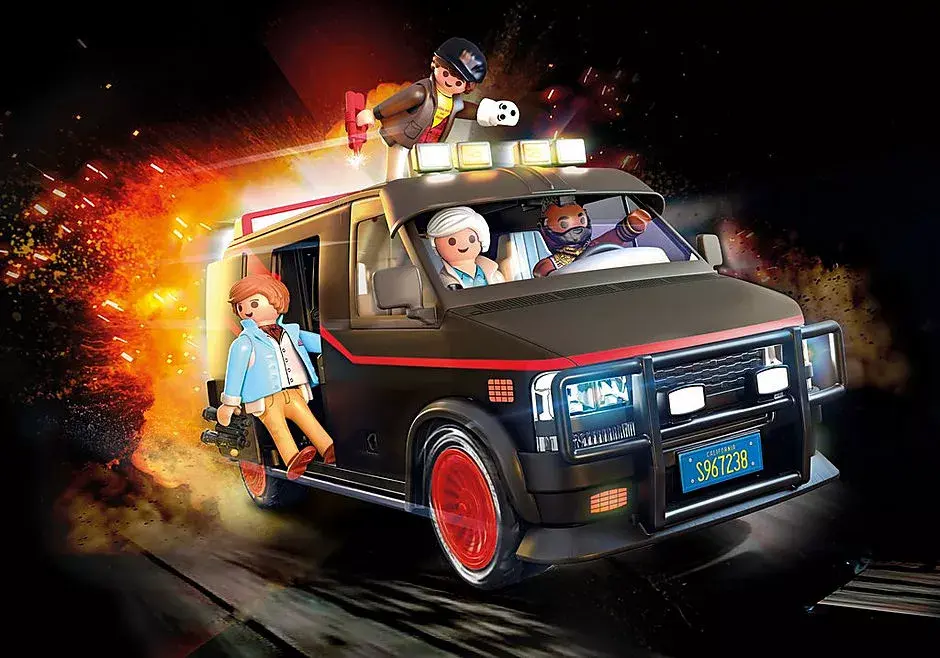 Car & city Playmobil The A-Team Van Photo 4
