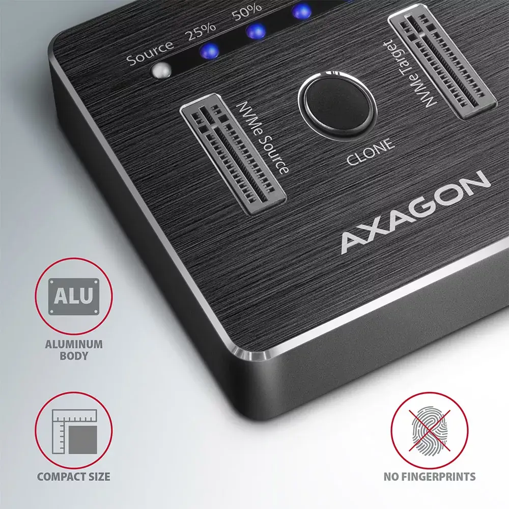Storage Drive Docking Station Axagon ADSA-M2C Photo 4