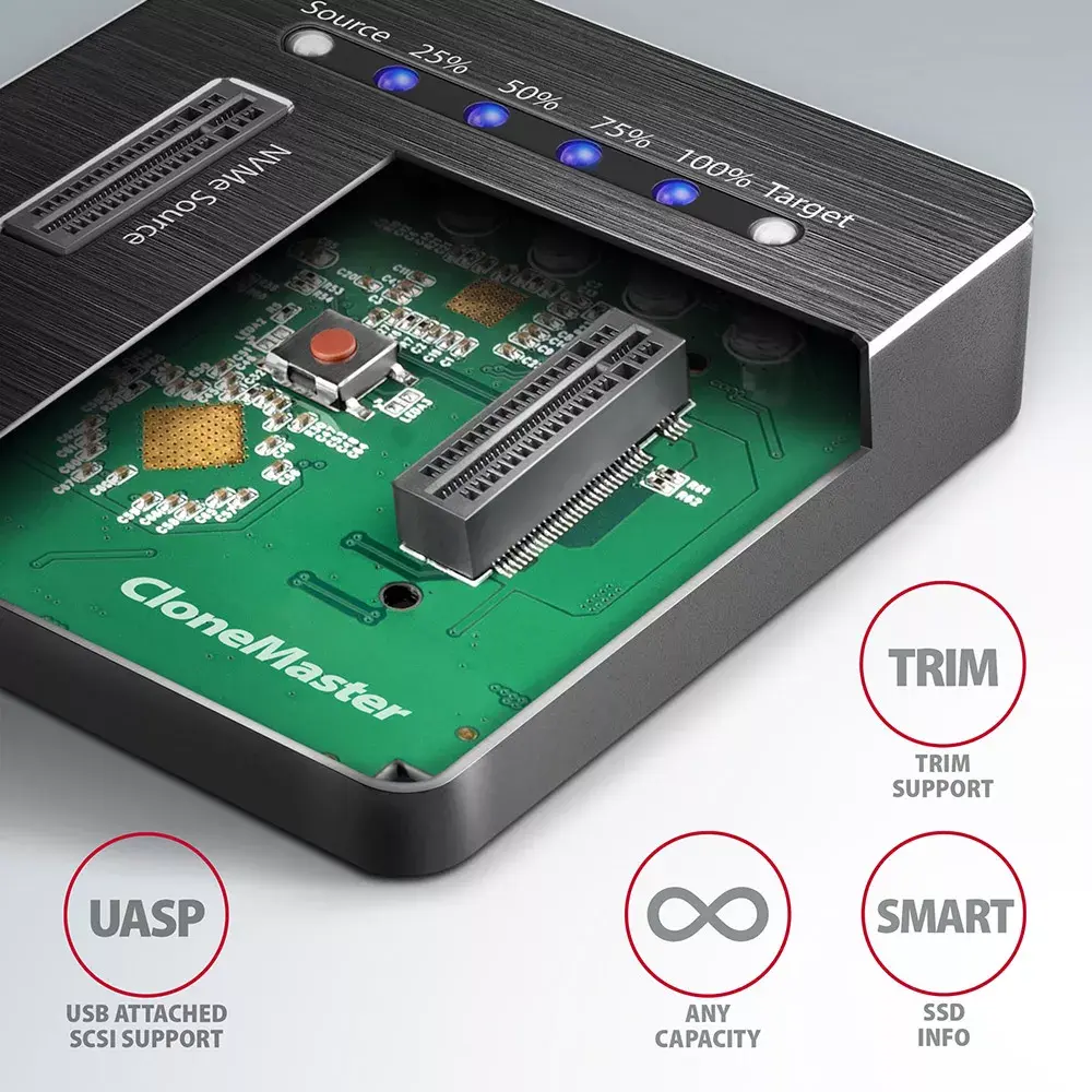 Storage Drive Docking Station Axagon ADSA-M2C Photo 5
