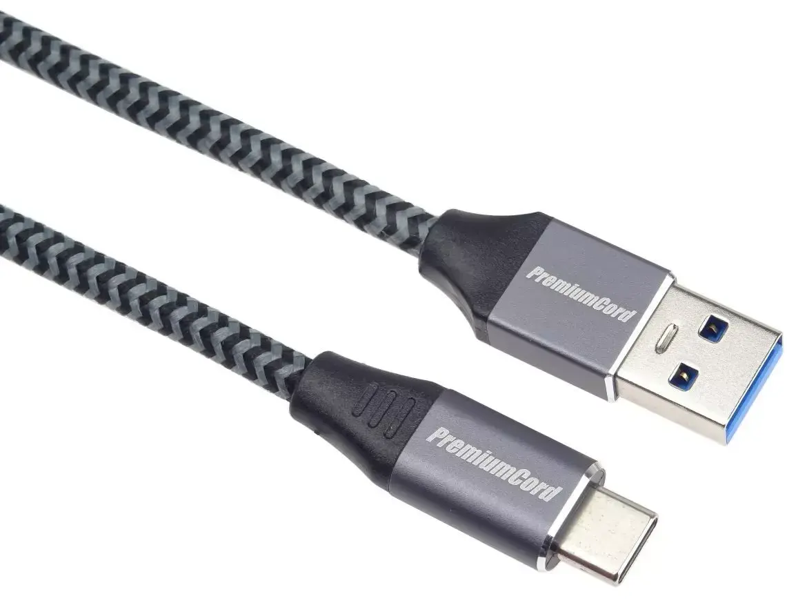 USB-C to USB 3.0 A Cable PREMIUMCORD ku31cs1 Photo 2