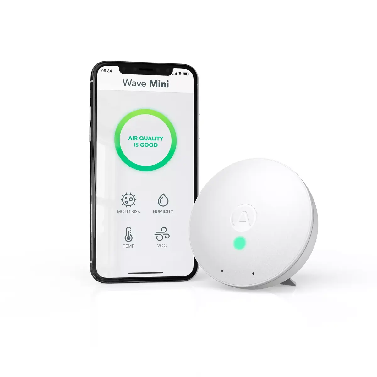 Air Quality Monitor Airthings Wave Mini Photo 4