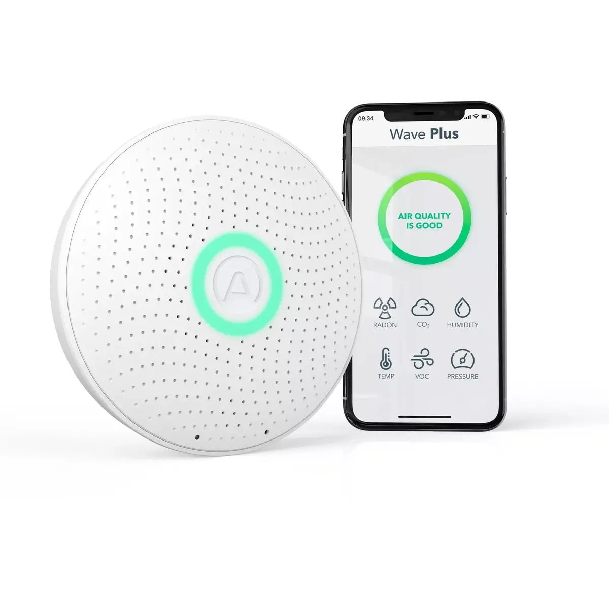 Airthings Wave Plus smart radon and indoor air quality monitor 2910 Photo 3
