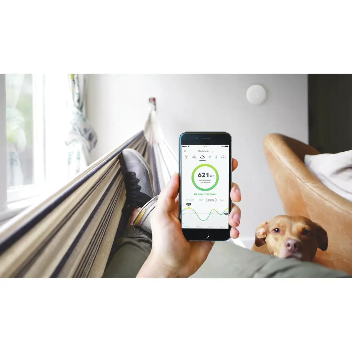 Airthings Wave Plus smart radon and indoor air quality monitor 2910 Photo 13