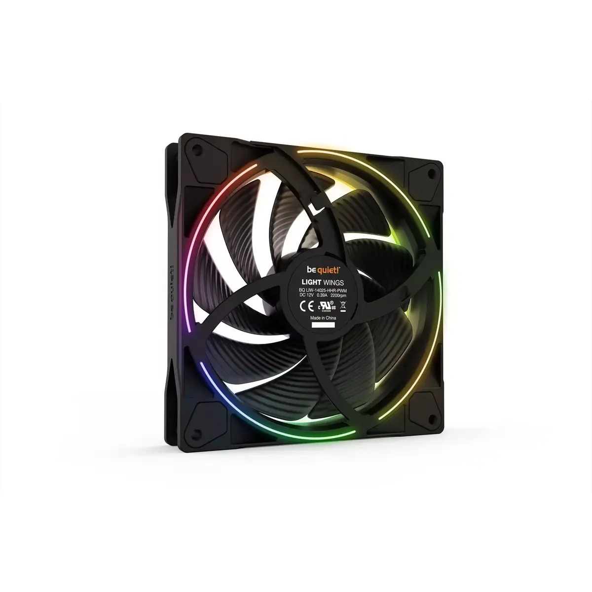 Ventilators be quiet! Light Wings 140mm ARGB PWM Photo 4