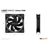 Ventilators be quiet! Light Wings 120mm ARGB PWM Fan Black Photo 7