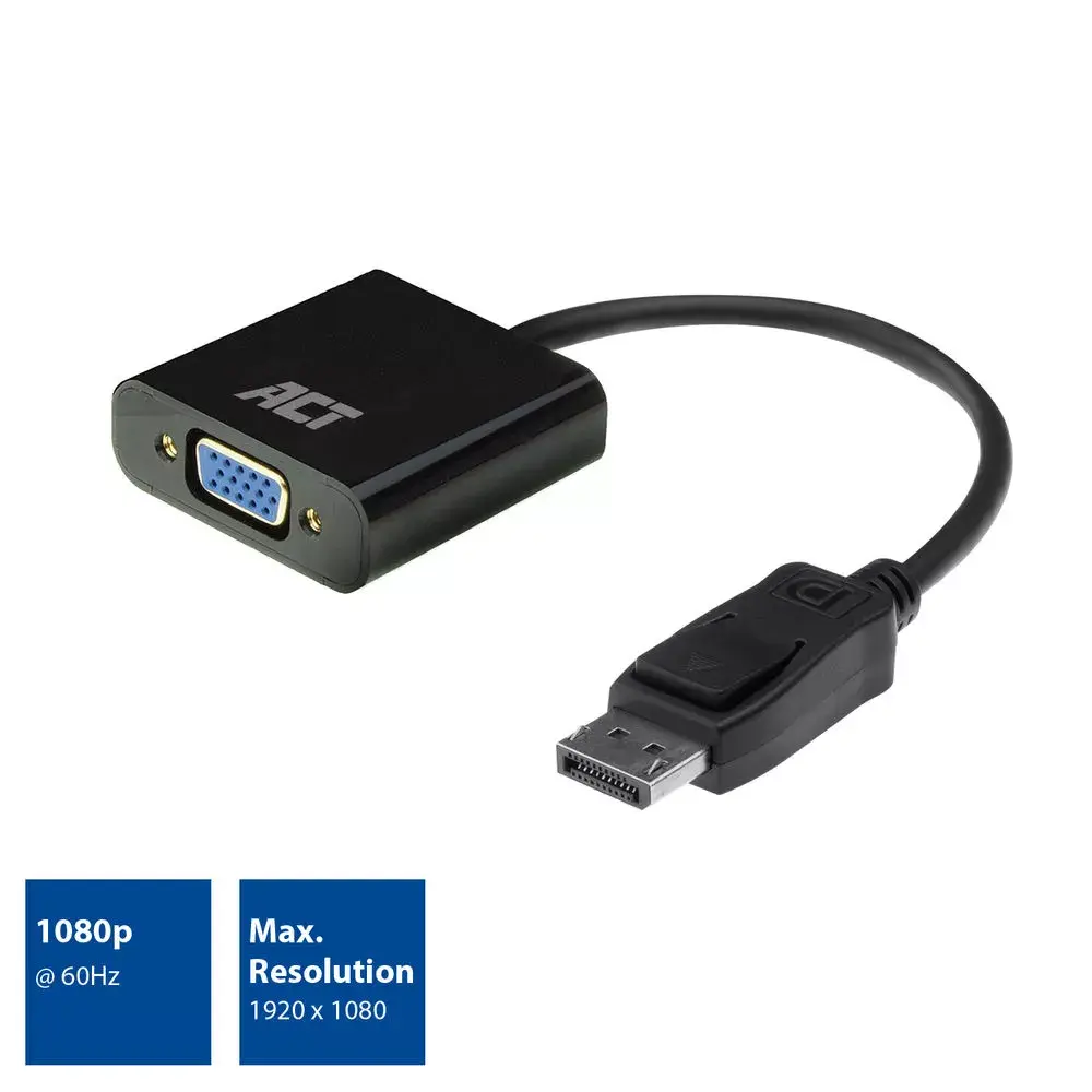 DisplayPort to VGA adapter ACT AC7515 Photo 2