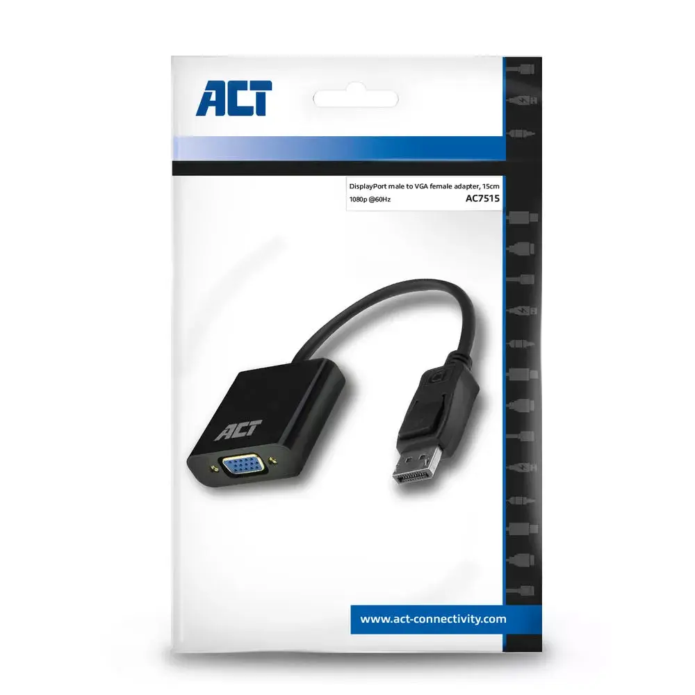 DisplayPort to VGA adapter ACT AC7515 Photo 4