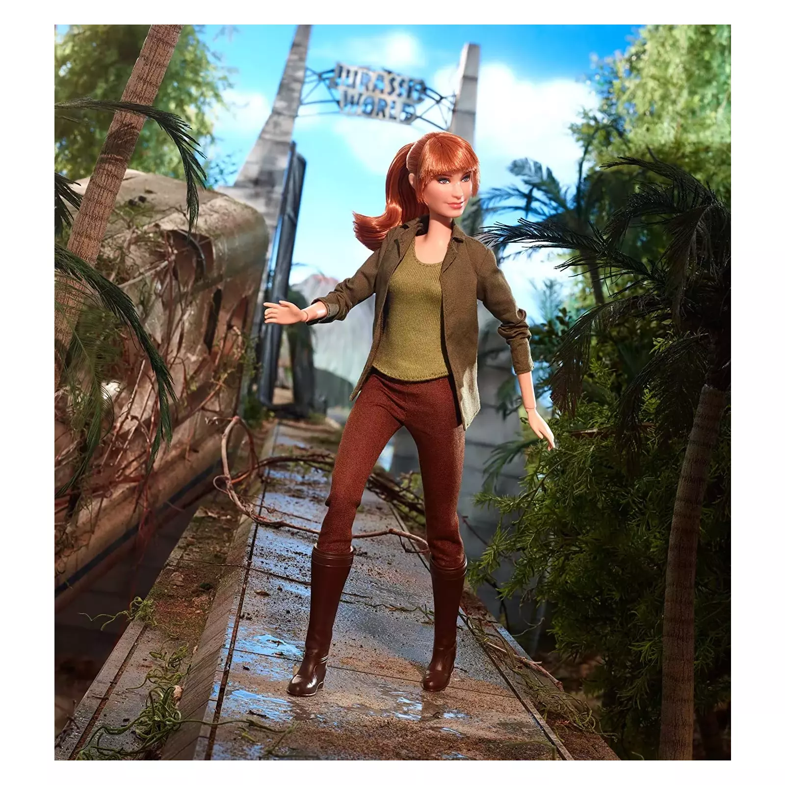 World Claire Doll Jurassic Park Barbie Owen Barbie Jurassic World