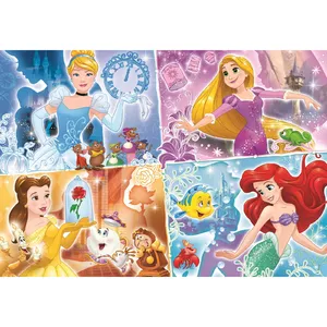 Пазл Clementoni Disney Princess, 180 деталей, мультфильмы, ширина 485 мм