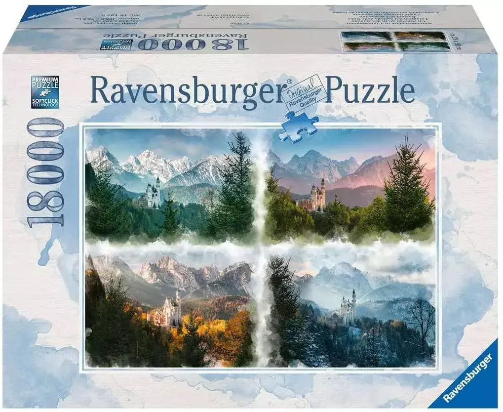 Ravensburger jigsaw puzzle Fairytale Castle 16137 Photo 1