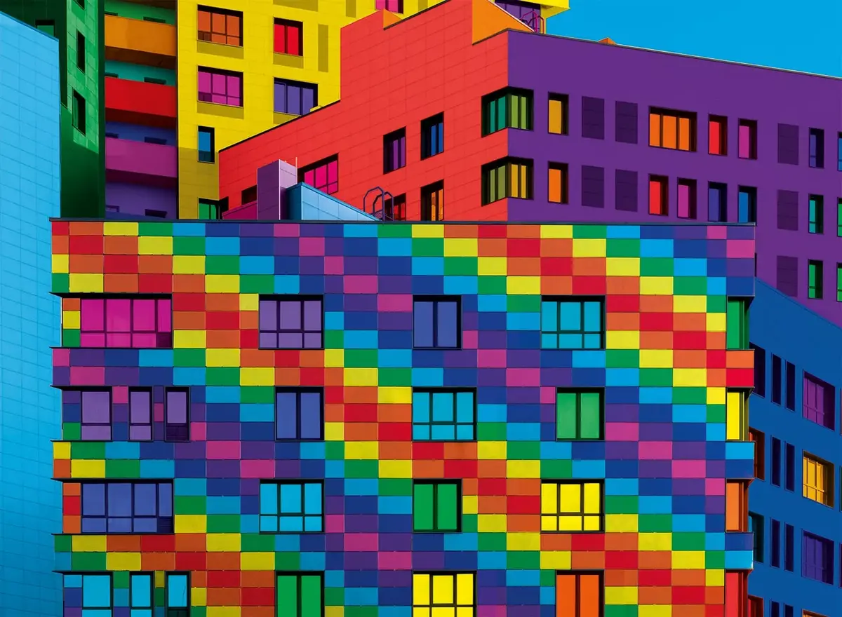 Clementoni ColorBoom Squares 500 gab. puzle Photo 2