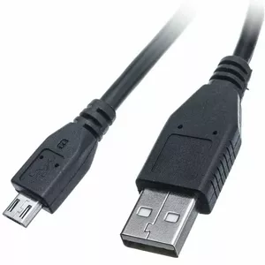 Kabelis N/A Universālais kabelis Micro USB Bulk Black