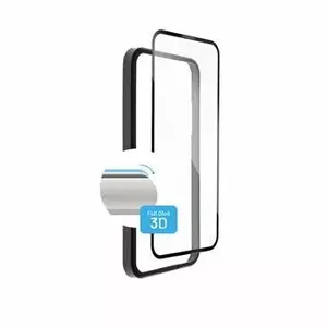 3D закалённое стекло FIXED для iPhone 13 / 13 Pro с аппликатором (чёрное)