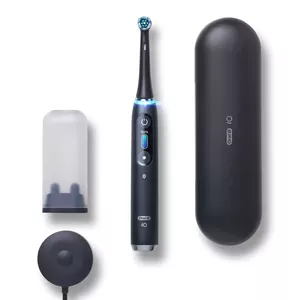 Electric rotating-oscillating toothbrush BRAUN Oral-B iO 303015 — Black, lithium‑ion, 4 modes, 1 handle + 1 brush head
