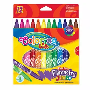 Фломастеры Colorino Jumbo, 12 цветов