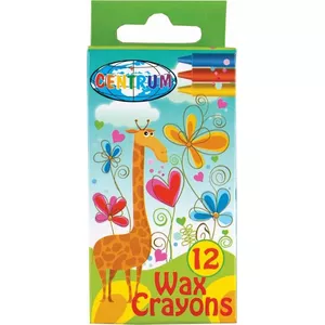 Chalk sticks Centrum Giraffe, 12 colors, set of 12 wax crayons