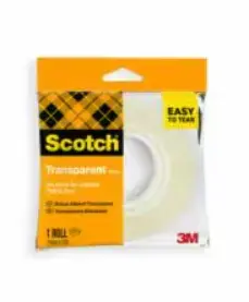 Scotch 7100213210 Канцелярская клейкая лента 33 м Акрил Полипропилен Прозрачная 8 шт