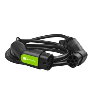 Green Cell EV09 electric vehicle charging cable Black Type 2 1 5 m