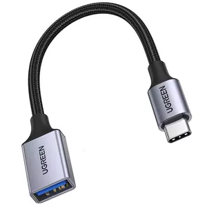 OTG USB-C 3.0 UGREEN US378 adapteris (pelēks)