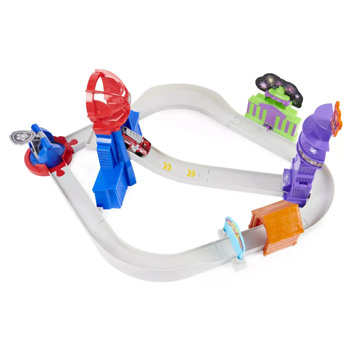Набор машинок и треков PAW Patrol True Metal Total City Rescue Movie Track Set Photo 8